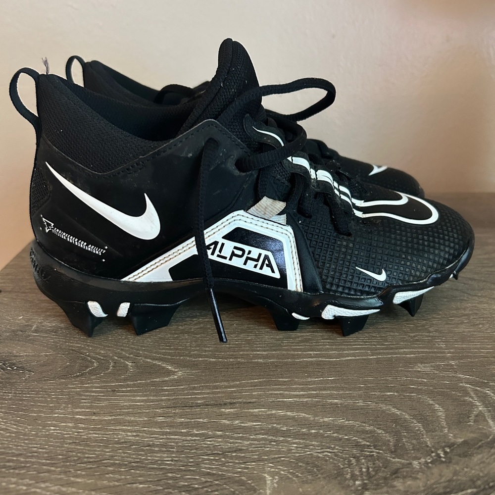 Boy football cleats, worn a few times
